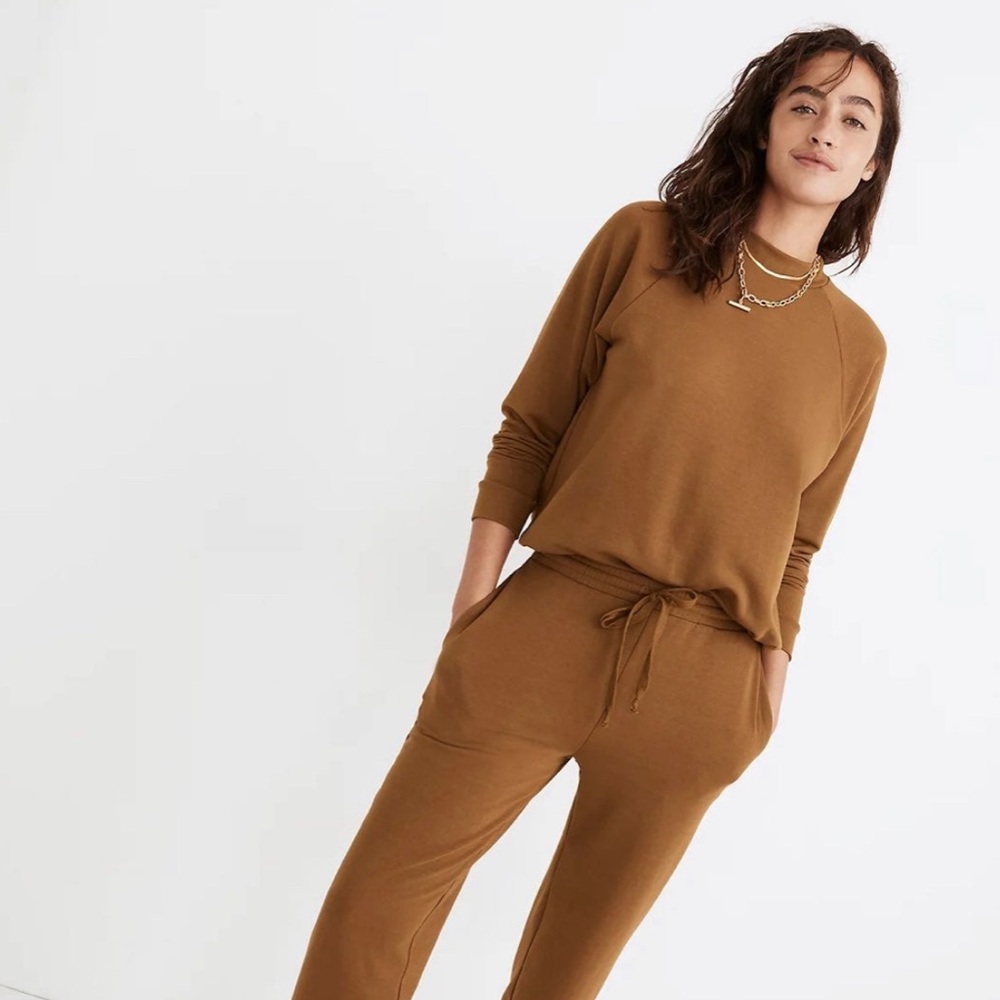 Womens Women’s MWL Superbrushed Mockneck Sweatshirt | Weathered olive | Medium